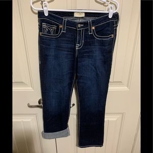 NWOT Big Star cropped jeans